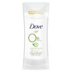 Product image of Dove 0% Aluminum Deodorant Stick - Cucumber & Green Tea